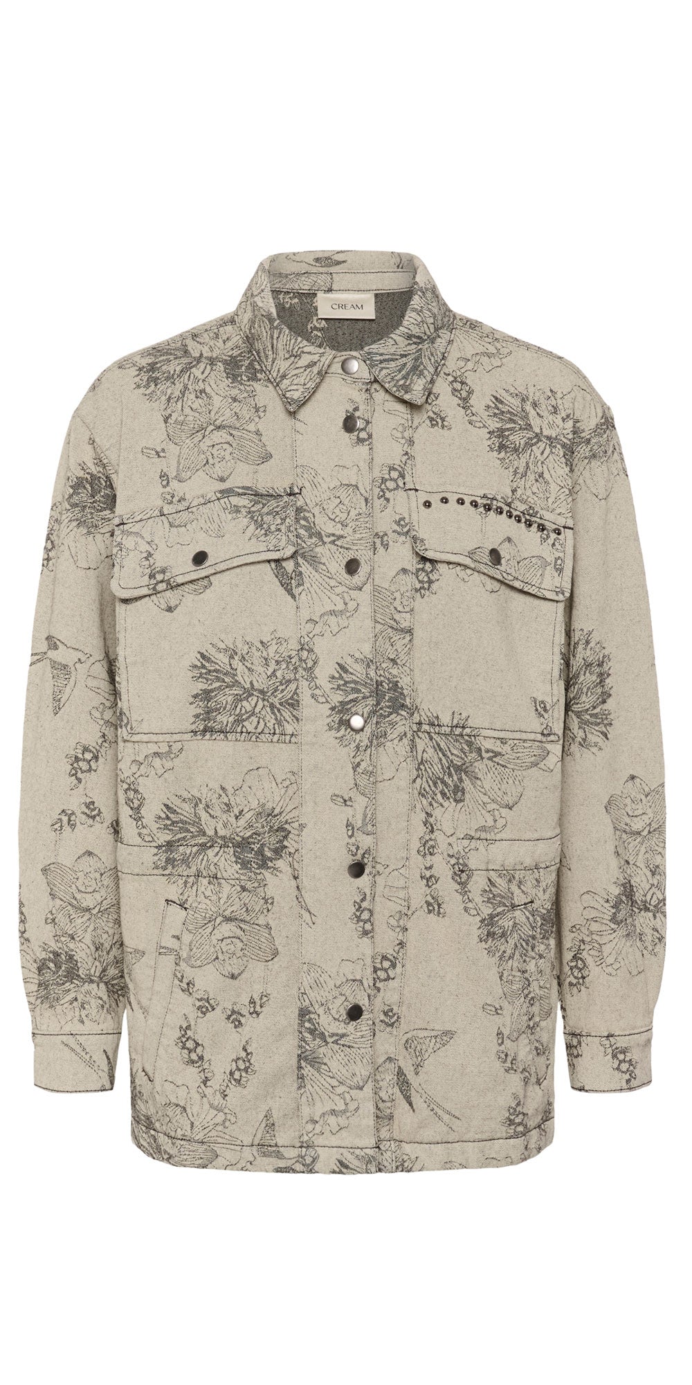 Cream Toile Print Jacket