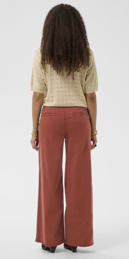 Cream Trouser Jeans, brandy