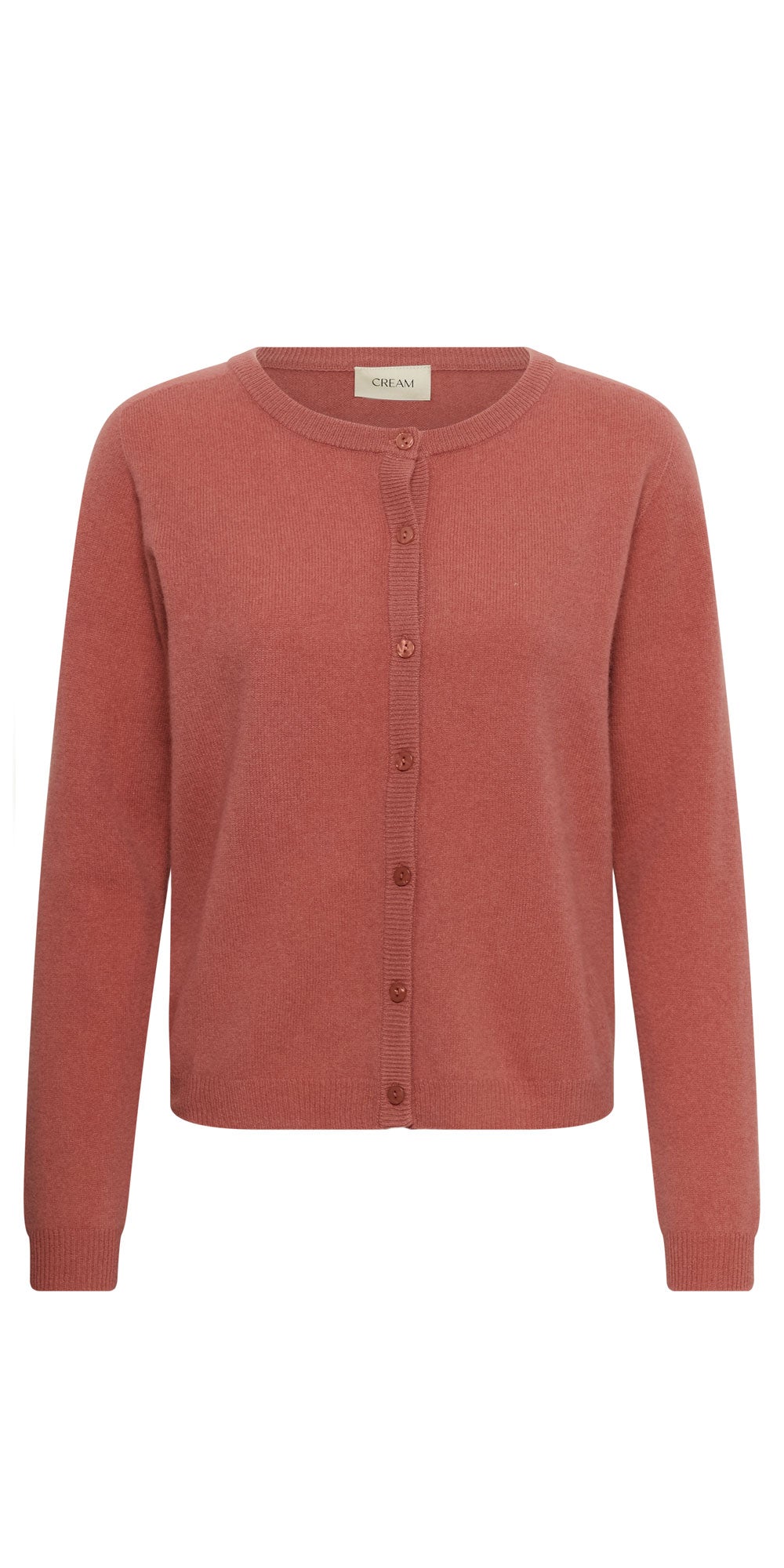 Cream Wool Cardy, mauvewood