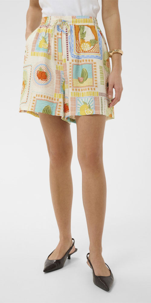 Culture Fruit Market Shorts