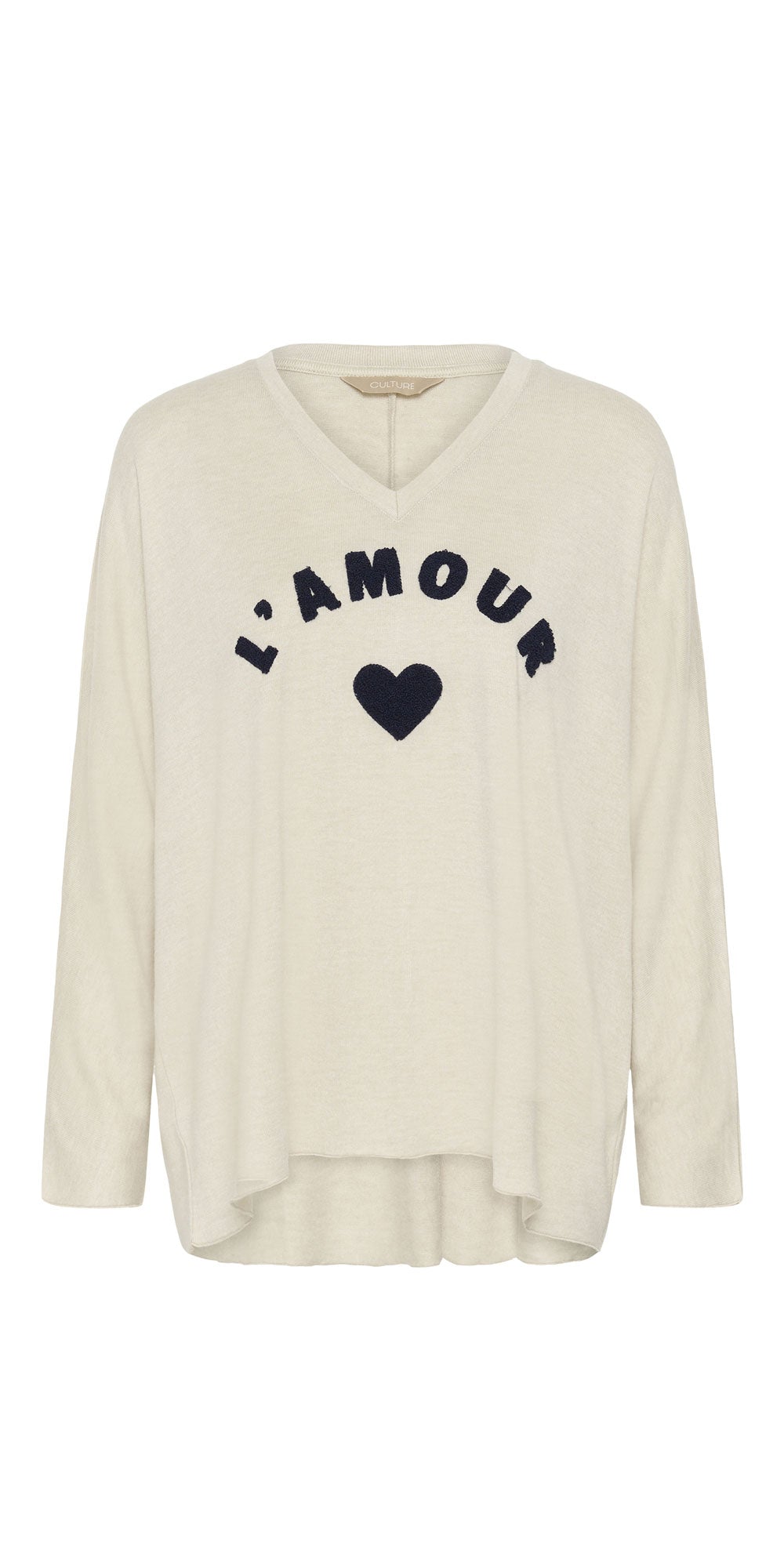 Culture Amour Long Sleeve Knit Top