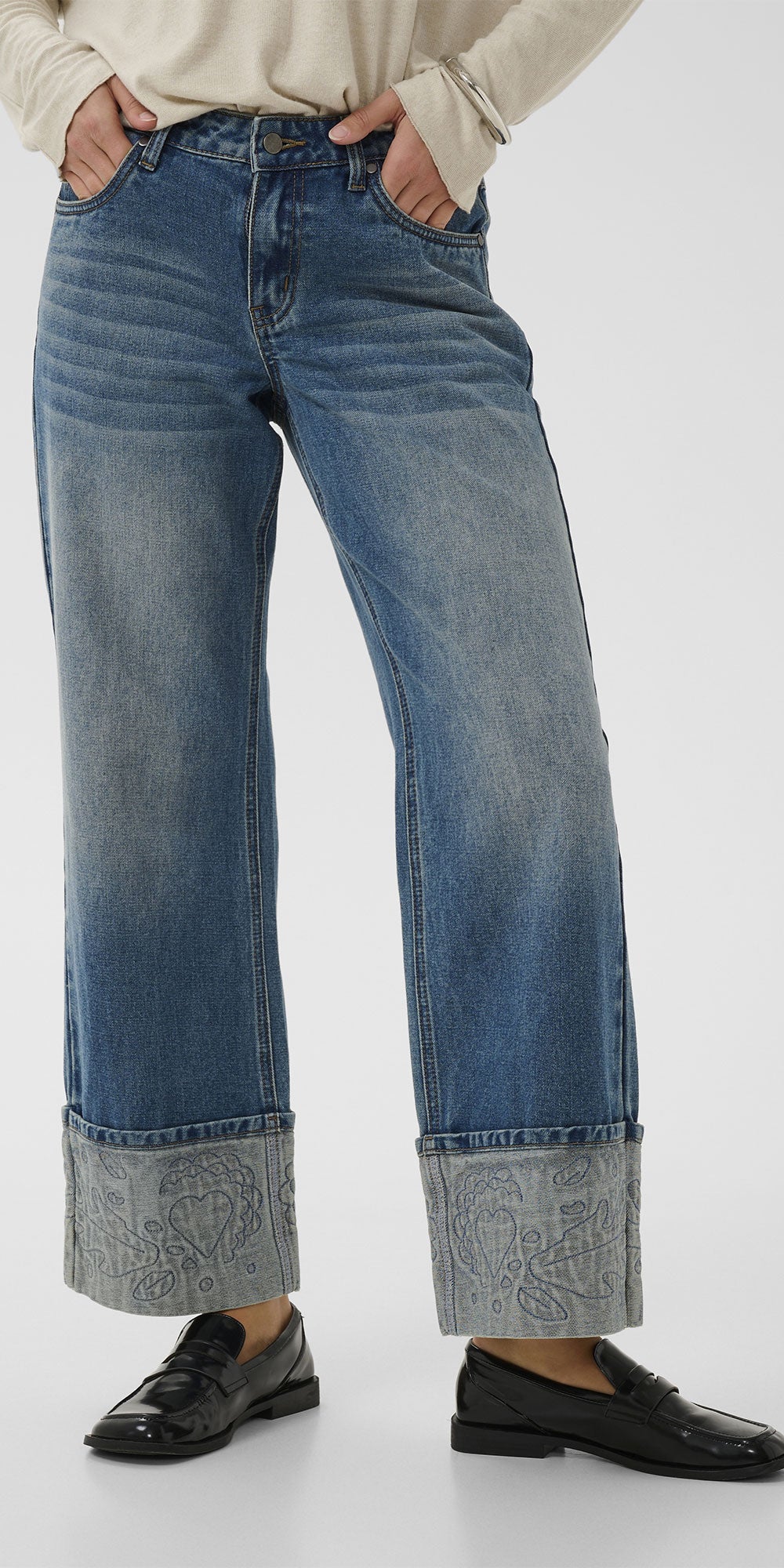 Culture Artiste Cuffed Jeans