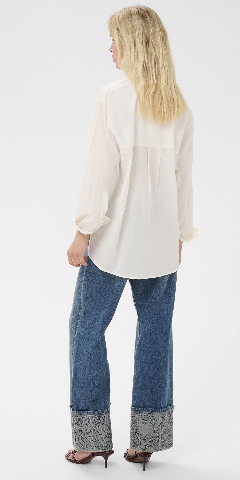 Culture Embroidered Placket Shirt