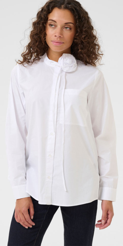 Culture Flower Poplin Shirt