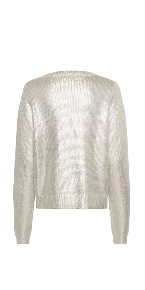 Culture Frosted Cableknit Sweater
