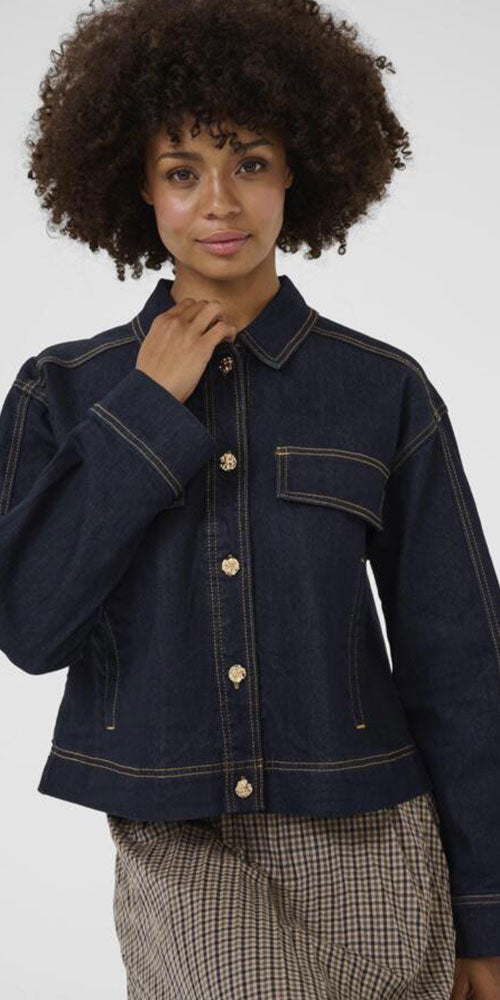 Culture Indigo Denim Jacket