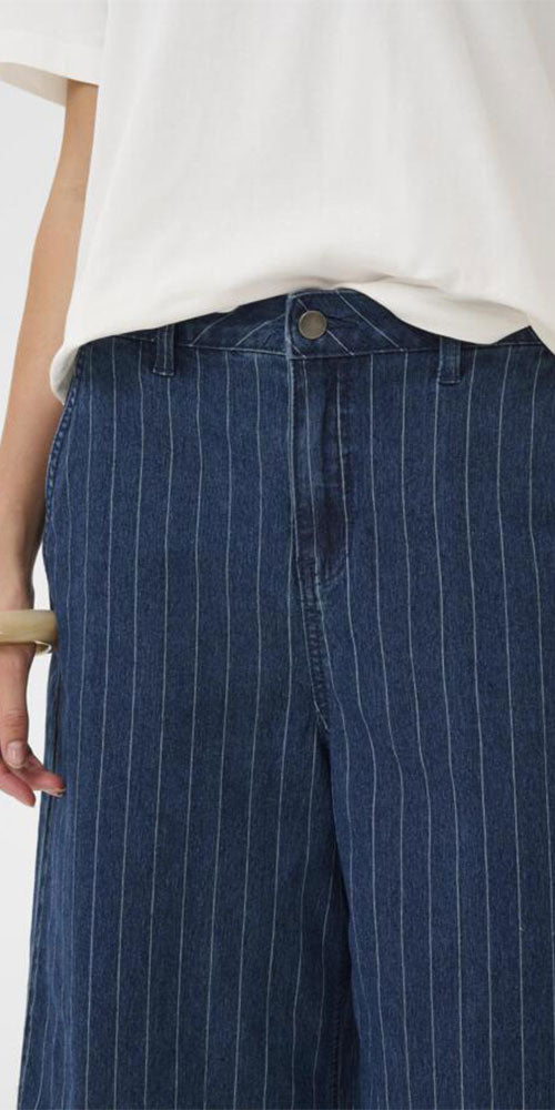 Culture Pinstriped Trouser Jorts