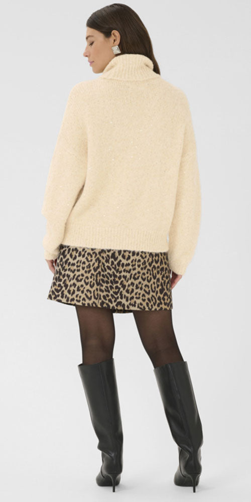 Culture Sequin Turtleneck