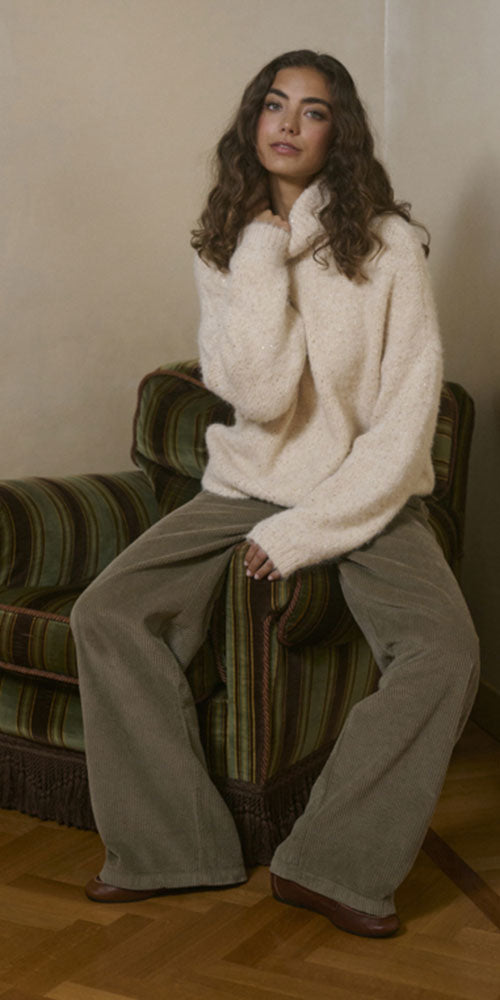 Culture Sequin Turtleneck