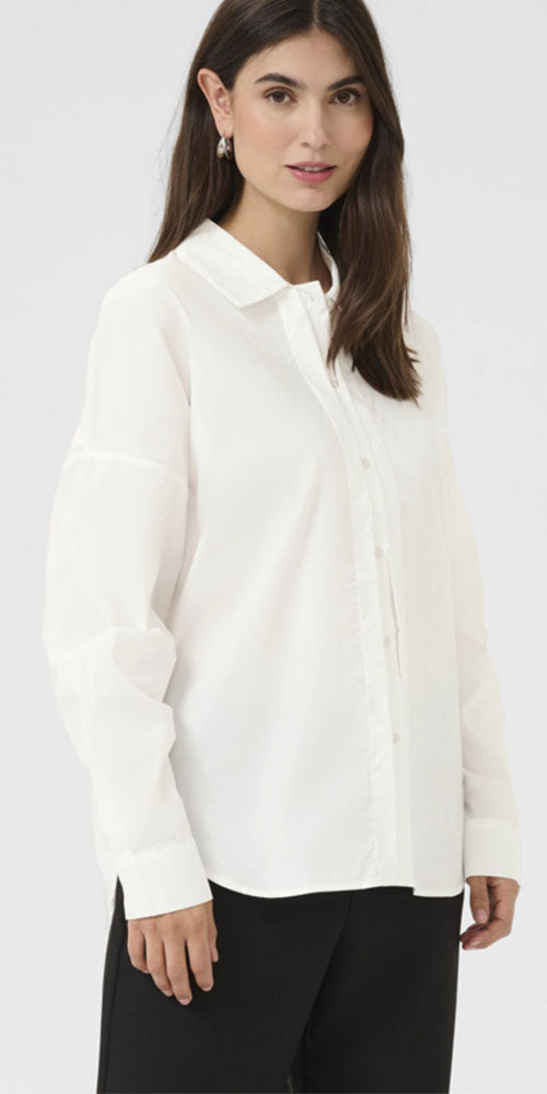 Culture Tuxedo Shirt, white
