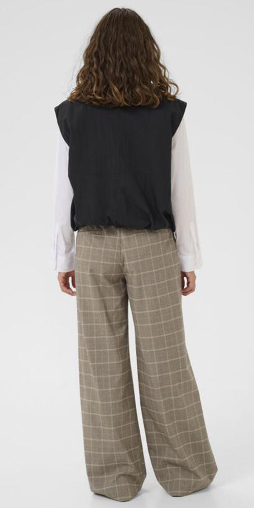 Culture Zip Front Vest, black