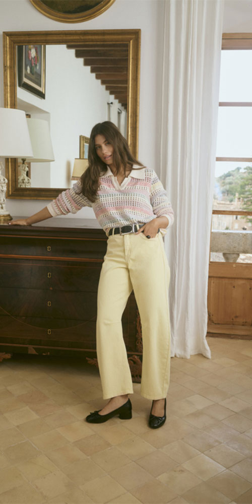 Culture Barrel Jeans, lemon merengue