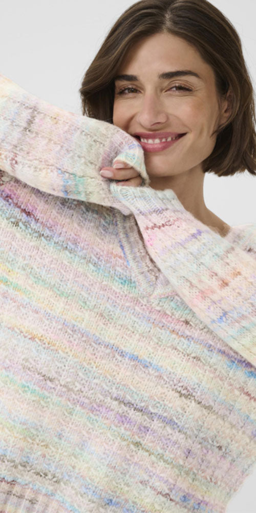 Culture Mixed Pastel Sweater