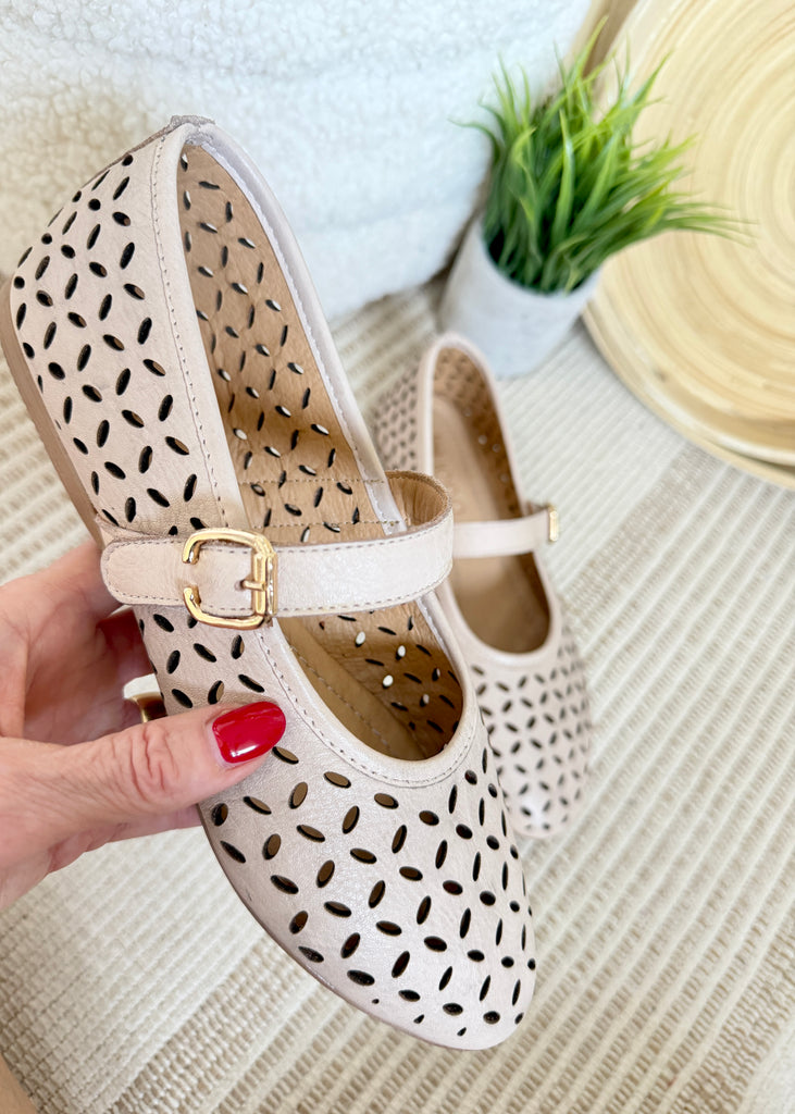 Bueno Kehlani Flats, blush