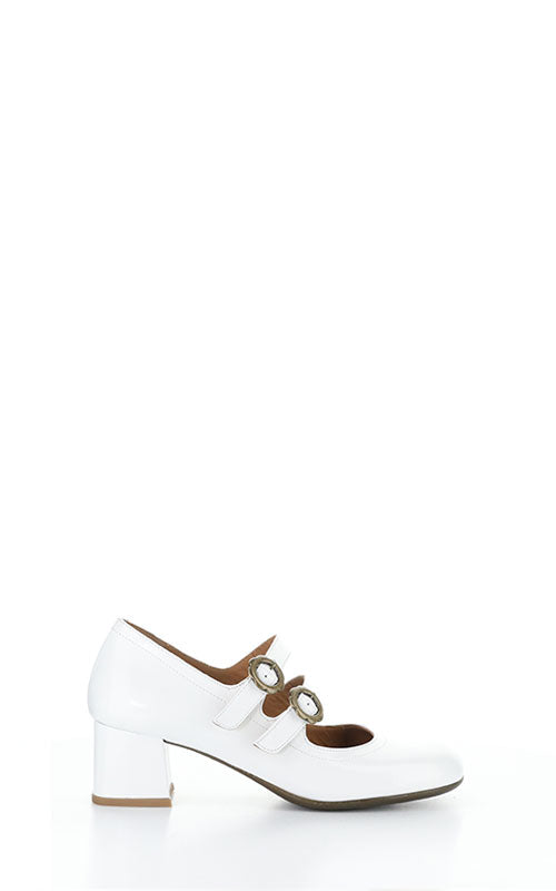 Fly London Paaf, white patent