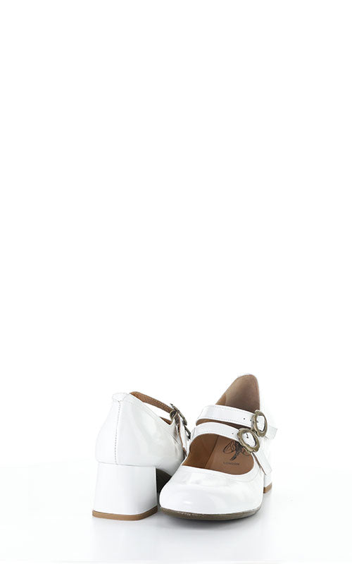 Fly London Paaf, white patent