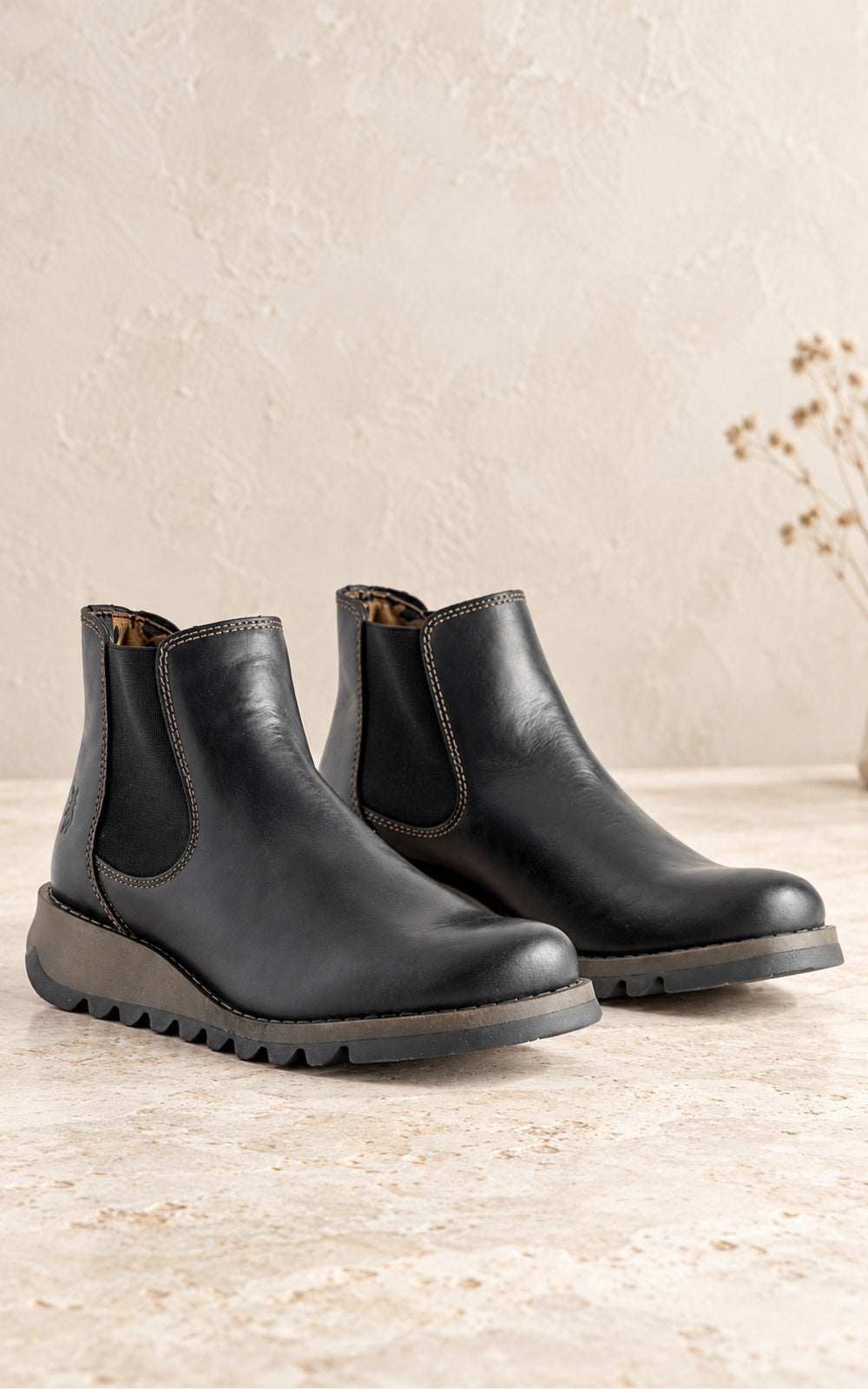 Fly London Salv, black