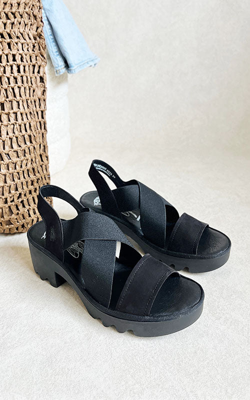 Fly London Taji, black