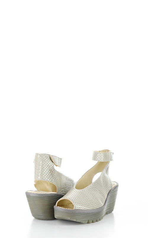 Fly London Yala Perf, silver