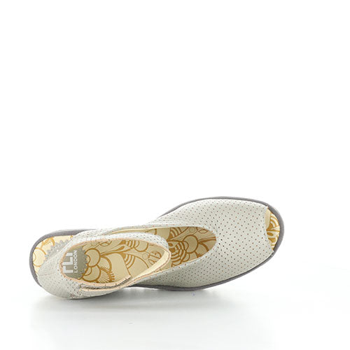 Fly London Yala Perf, silver