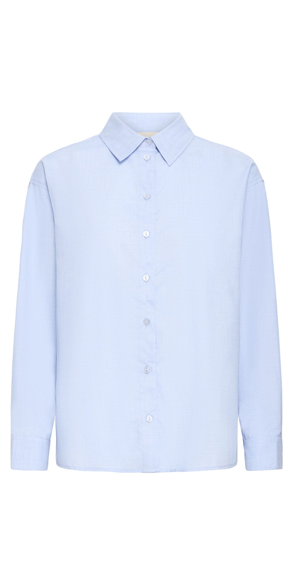 Fransa Button Shirt, sky blue