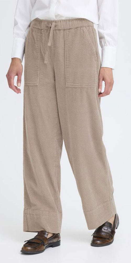 Fransa Cozy Corduroy Pants