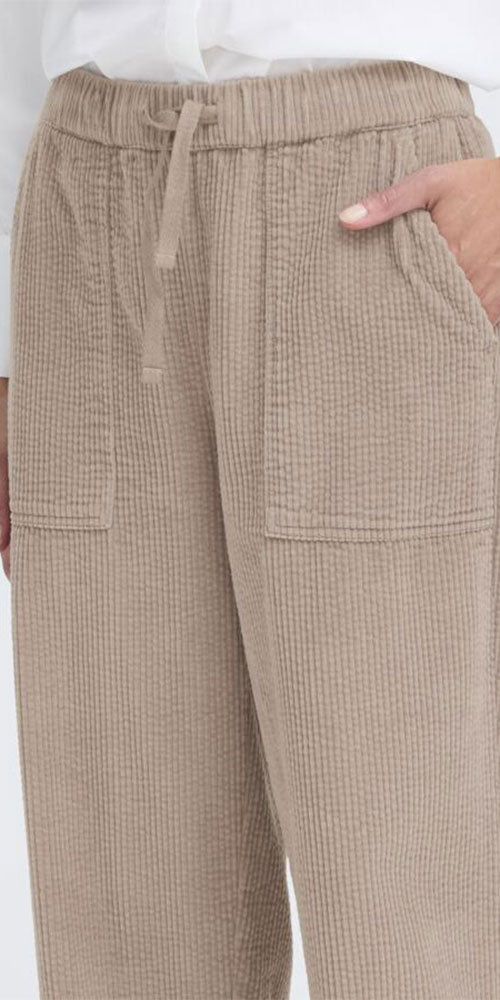 Fransa Cozy Corduroy Pants