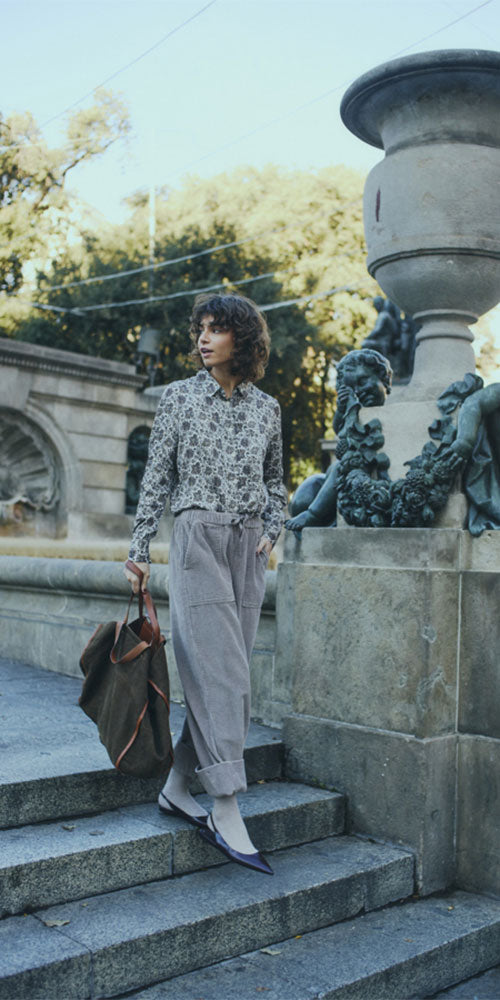 Fransa Cozy Corduroy Pants