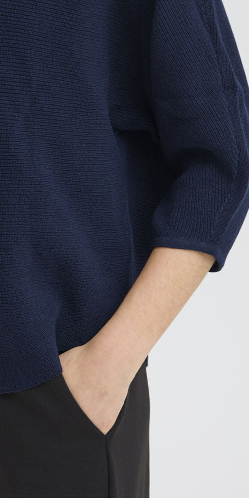 Fransa Dolman Pullover, navy