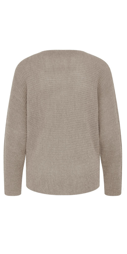 Fransa Dolman Pullover, stone