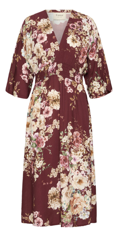 Fransa Floral Kimono Style Dress