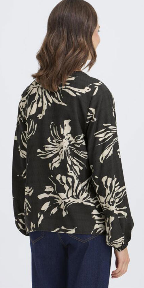 Fransa Flower Burst Blouse