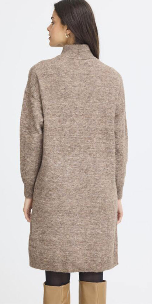 Fransa Funnel Neck Sweater Dress