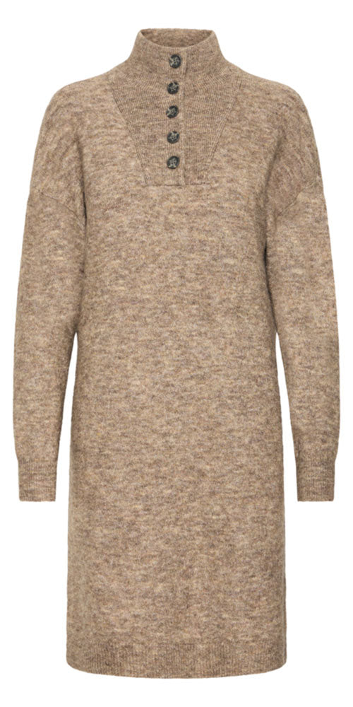 Fransa Funnel Neck Sweater Dress