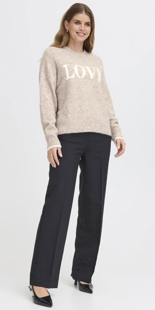 Fransa Love Sweater