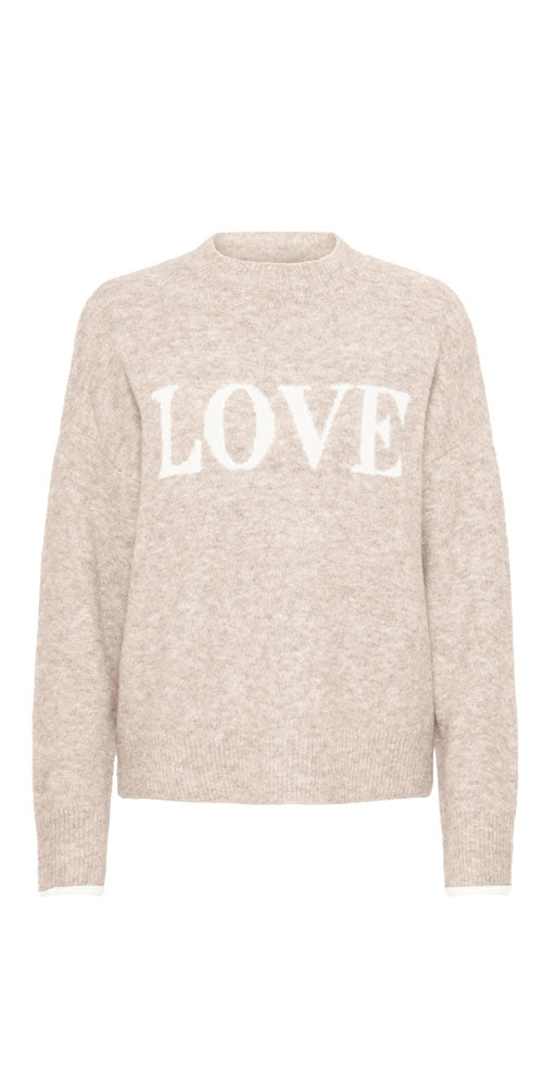 Fransa Love Sweater
