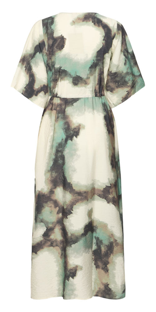 Fransa Marble Print Dress