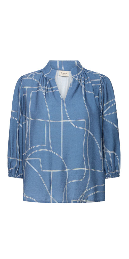 Fransa Modern Art Blouse