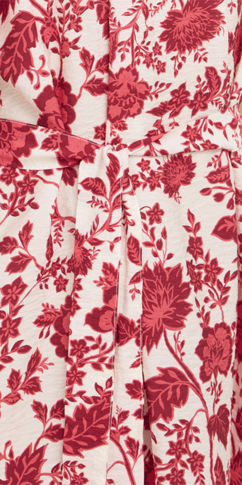 Fransa Floral Flutter Dress