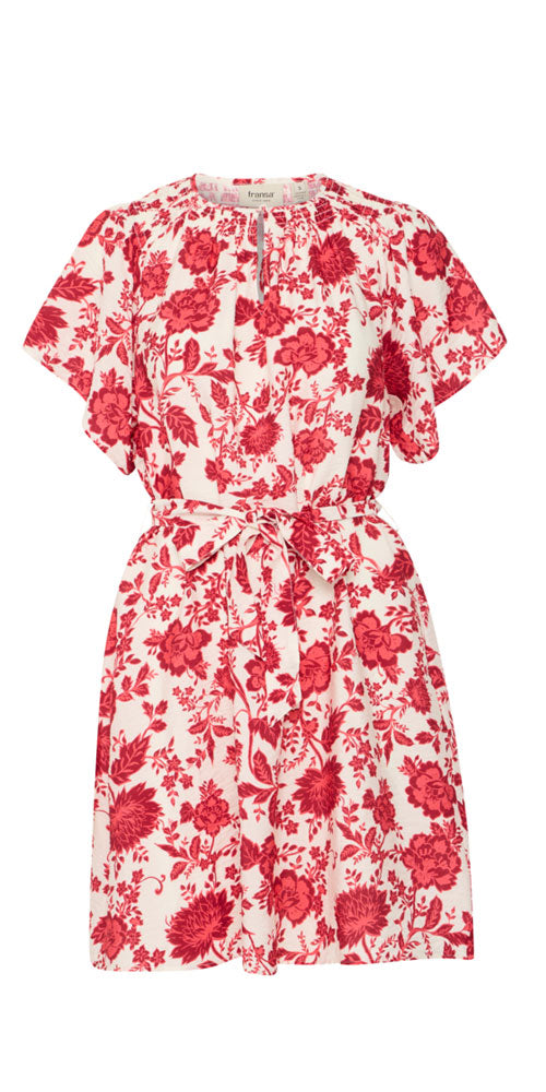 Fransa Floral Flutter Dress