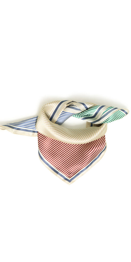 Silk Stripes Scarf