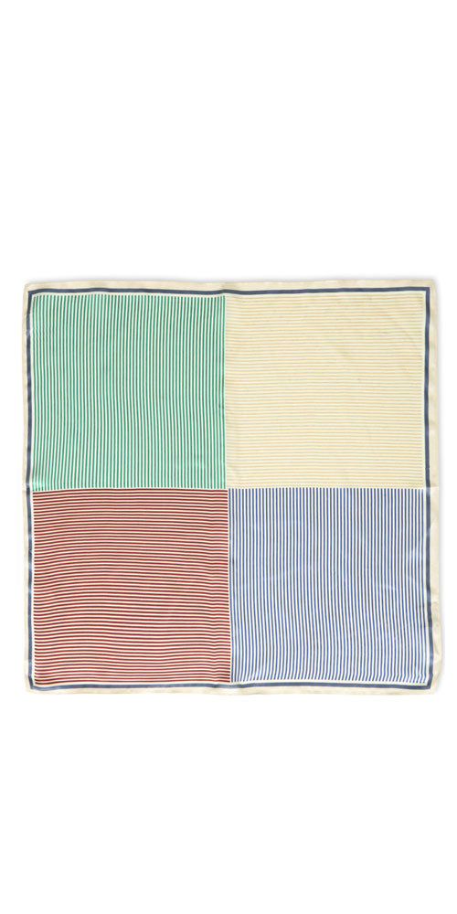Silk Stripes Scarf