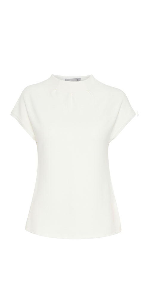 Fransa Skater Top, white