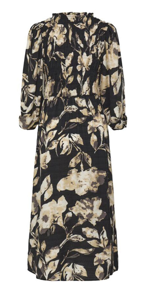 Fransa Smocked Floral Dress