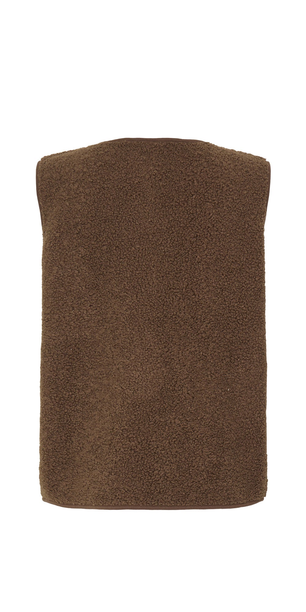 Fransa Teddy Vest, cocoa