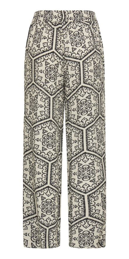 Fransa Tile Print Pants