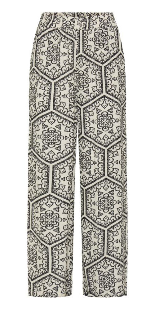 Fransa Tile Print Pants