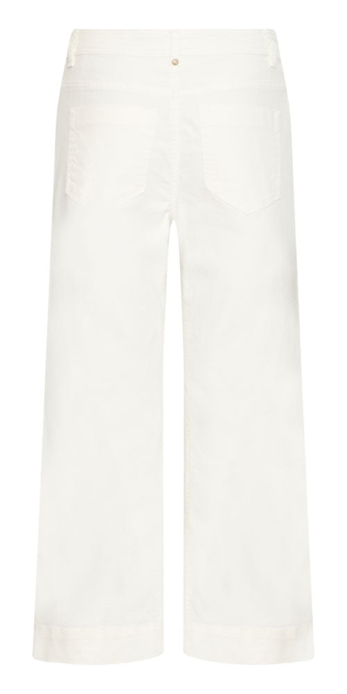 Fransa Wide Leg Jeans, white