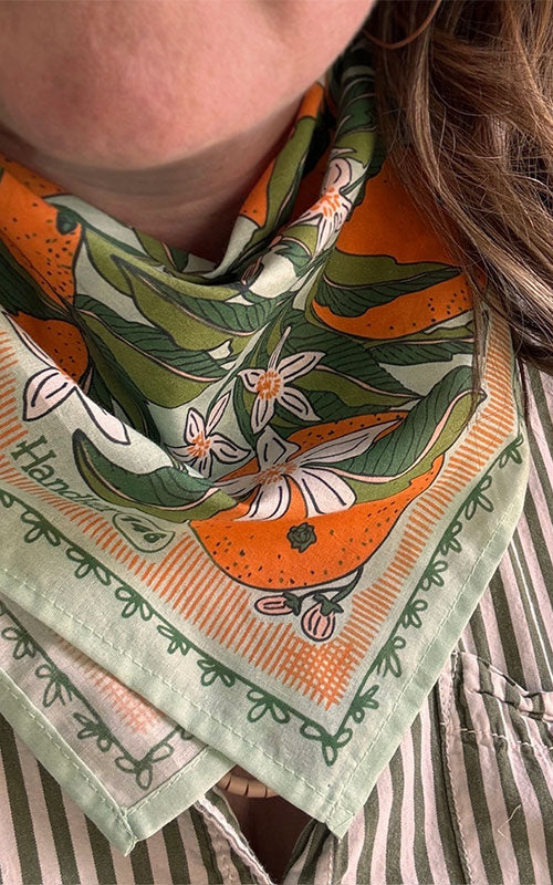 Orange Zest Bandana