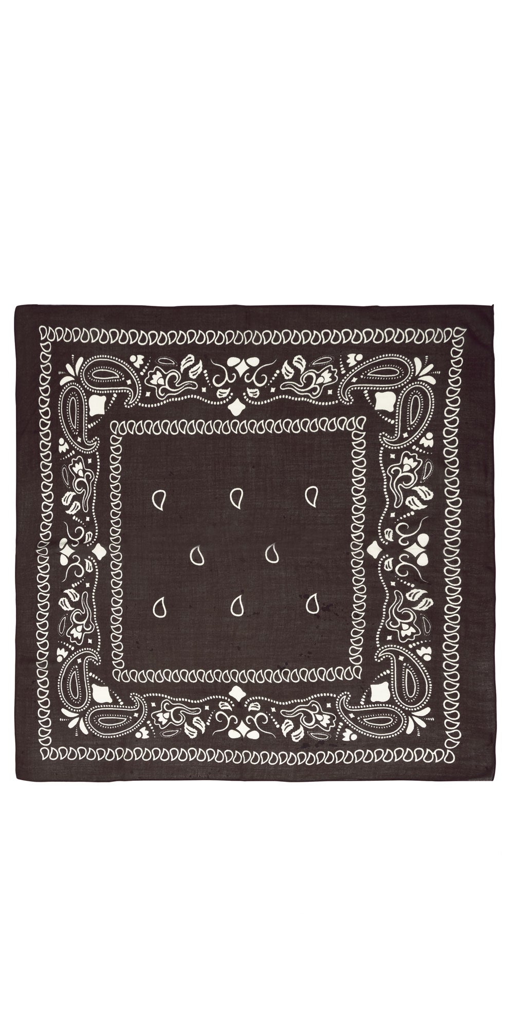 Ichi Large Bandana Scarf, brown